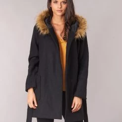 Vêtements Femme Manteaux Betty London JORREY Noir
