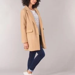 Vêtements Femme Manteaux Betty London JRUDON Beige -Manteaux Soldes Magasin 11258646 500 C