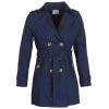 Vêtements Femme Trenchs Smash ANNABEL Marine -Manteaux Soldes Magasin 11481788 500 A