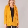 Vêtements Femme Manteaux Moony Mood JANTO Jaune -Manteaux Soldes Magasin 11904684 500 B