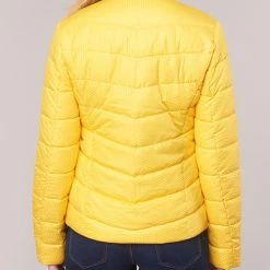 Vêtements Femme Doudounes S.Oliver 04-899-61-5060-90G7 Jaune -Manteaux Soldes Magasin 12789753 500 E