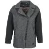 Vêtements Femme Manteaux Banana Moon ARTHIS Noir / Gris -Manteaux Soldes Magasin 1423817 500 A