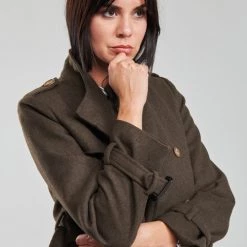 Vêtements Femme Manteaux Betty London LIPIUS Marron -Manteaux Soldes Magasin 15338752 500 E