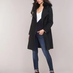 Vêtements Femme Manteaux Moony Mood PITELA Noir 9 Vêtements Femme Manteaux Moony Mood PITELA Noir -Manteaux Soldes Magasin 15360052 500 C