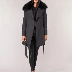 Vêtements Femme Manteaux Moony Mood LITEA Gris