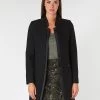 Vêtements Femme Manteaux Ikks BP44205-02 Noir -Manteaux Soldes Magasin 15467971 500 B