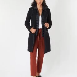 Vêtements Femme Manteaux One Step DRISS Noir