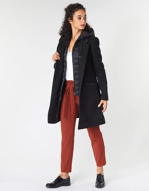 Vêtements Femme Manteaux One Step DRISS Noir 5 Vêtements Femme Manteaux One Step DRISS Noir – Image 3
