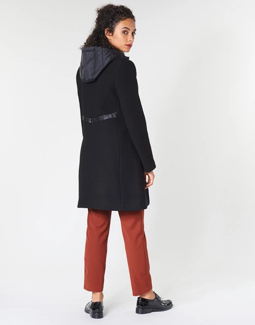 Vêtements Femme Manteaux One Step DRISS Noir 6 Vêtements Femme Manteaux One Step DRISS Noir – Image 4