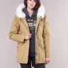 Vêtements Femme Parkas Superdry FALCON ROOKIE PARKA Camel 2 Vêtements Femme Parkas Superdry FALCON ROOKIE PARKA Camel -Manteaux Soldes Magasin 15473753 500 B