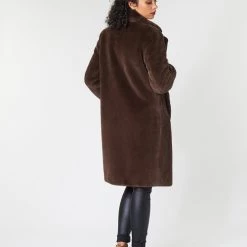 Vêtements Femme Manteaux Oakwood CYBER Marron -Manteaux Soldes Magasin 15514335 500 D