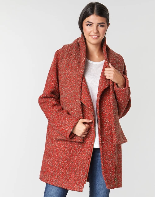 Vêtements Femme Manteaux Smash LINETTE Rouge 3 Vêtements Femme Manteaux Smash LINETTE Rouge