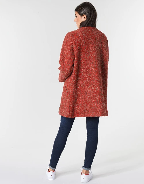 Vêtements Femme Manteaux Smash LINETTE Rouge 6 Vêtements Femme Manteaux Smash LINETTE Rouge – Image 4