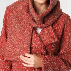 Vêtements Femme Manteaux Smash LINETTE Rouge 11 Vêtements Femme Manteaux Smash LINETTE Rouge -Manteaux Soldes Magasin 15545974 500 E