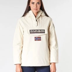 Vêtements Femme Parkas Napapijri RAINFOREST WINTER Blanc
