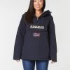 Vêtements Femme Parkas Napapijri RAINFOREST WINTER Marine -Manteaux Soldes Magasin 15558551 500 B
