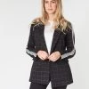 Vêtements Femme Manteaux Benetton SUDIDEL Noir -Manteaux Soldes Magasin 15611341 500 B