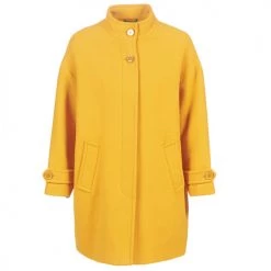 Vêtements Femme Manteaux Benetton STORI Jaune 8 Vêtements Femme Manteaux Benetton STORI Jaune -Manteaux Soldes Magasin 15611348 500 A