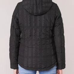 Vêtements Femme Doudounes Desigual EDIMBURGO Noir -Manteaux Soldes Magasin 15626680 500 E