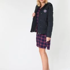 Vêtements Femme Doudounes Marc O'Polo 908087370193-814 Marine 9 Vêtements Femme Doudounes Marc O'Polo 908087370193-814 Marine -Manteaux Soldes Magasin 15650826 500 C