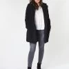 Vêtements Femme Manteaux Noisy May NMGABI Noir -Manteaux Soldes Magasin 15668469 500 B