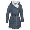 Vêtements Femme Doudounes Betty London LOLAPO Bleu marine -Manteaux Soldes Magasin 15789731 500 A