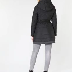 Vêtements Femme Doudounes Betty London LUCIOLE Noir -Manteaux Soldes Magasin 15789732 500 D
