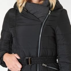 Vêtements Femme Doudounes Betty London LUCIOLE Noir -Manteaux Soldes Magasin 15789732 500 E