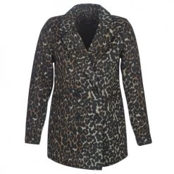 Vêtements Femme Manteaux Vero Moda VMCOCOLEOPARD Marron 8 Vêtements Femme Manteaux Vero Moda VMCOCOLEOPARD Marron -Manteaux Soldes Magasin 15802743 500 A