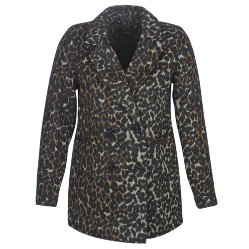 Vêtements Femme Manteaux Vero Moda VMCOCOLEOPARD Marron 4 Vêtements Femme Manteaux Vero Moda VMCOCOLEOPARD Marron – Image 2