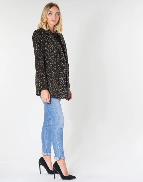 Vêtements Femme Manteaux Vero Moda VMCOCOLEOPARD Marron 5 Vêtements Femme Manteaux Vero Moda VMCOCOLEOPARD Marron – Image 3