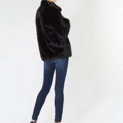Vêtements Femme Manteaux Vero Moda VMMINK Noir -Manteaux Soldes Magasin 15802745 500 D