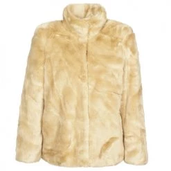 Vêtements Femme Manteaux Vero Moda VMMINK Beige -Manteaux Soldes Magasin 15802746 500 A
