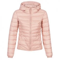 Vêtements Femme Doudounes Only ONLTAHOE Rose
