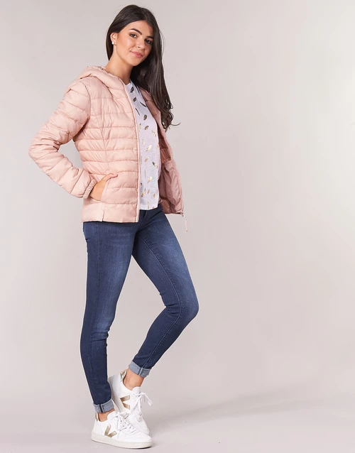 Vêtements Femme Doudounes Only ONLTAHOE Rose 5 Vêtements Femme Doudounes Only ONLTAHOE Rose – Image 3