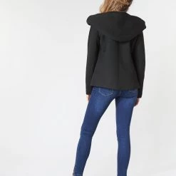 Vêtements Femme Manteaux Only ONLSEDONA Noir -Manteaux Soldes Magasin 15911429 500 D