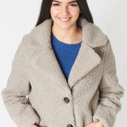 Vêtements Femme Manteaux Only ONLFILIPPA Gris -Manteaux Soldes Magasin 15911502 500 E