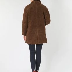 Vêtements Femme Manteaux Only ONLNINA Marron 10 Vêtements Femme Manteaux Only ONLNINA Marron -Manteaux Soldes Magasin 15911507 500 D