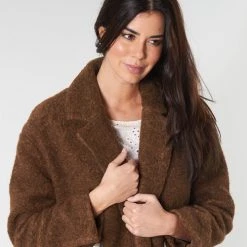 Vêtements Femme Manteaux Only ONLNINA Marron 11 Vêtements Femme Manteaux Only ONLNINA Marron -Manteaux Soldes Magasin 15911507 500 E