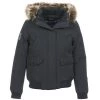 Vêtements Femme Parkas Eleven Paris PANAMA Noir -Manteaux Soldes Magasin 1623017 500 A