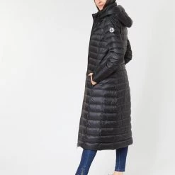 Vêtements Femme Doudounes JOTT LAURIE Noir -Manteaux Soldes Magasin 16263069 500 C