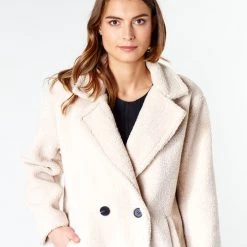 Vêtements Femme Manteaux Betty London Beige -Manteaux Soldes Magasin 16711316 500 E