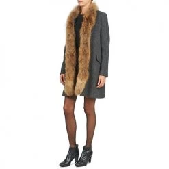 Vêtements Femme Manteaux Stella Forest STILAN Gris -Manteaux Soldes Magasin 1698569 500 D