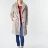 Vêtements Femme Manteaux Oakwood CYBER Taupe -Manteaux Soldes Magasin 17027764 500 B