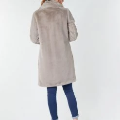 Vêtements Femme Manteaux Oakwood CYBER Taupe -Manteaux Soldes Magasin 17027764 500 D