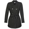 Vêtements Femme Trenchs Only ONLVALERIE Noir -Manteaux Soldes Magasin 17329670 500 A