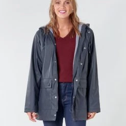 Vêtements Parkas Petit Bateau FIRE Marine -Manteaux Soldes Magasin 17531835 500 E