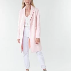 Vêtements Femme Manteaux Benetton 2AMH5K2R5 Rose