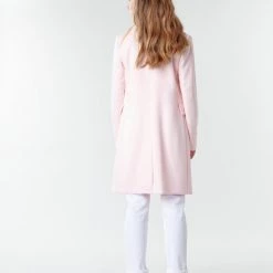 Vêtements Femme Manteaux Benetton 2AMH5K2R5 Rose -Manteaux Soldes Magasin 17744722 500 D