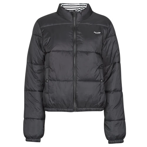 Vêtements Femme Doudounes Volcom PUFFS N STUF REV JKT Noir 3 Vêtements Femme Doudounes Volcom PUFFS N STUF REV JKT Noir
